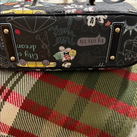 Dooney & Bourke Black Mickey Mouse Tote - Picture 3 of 3